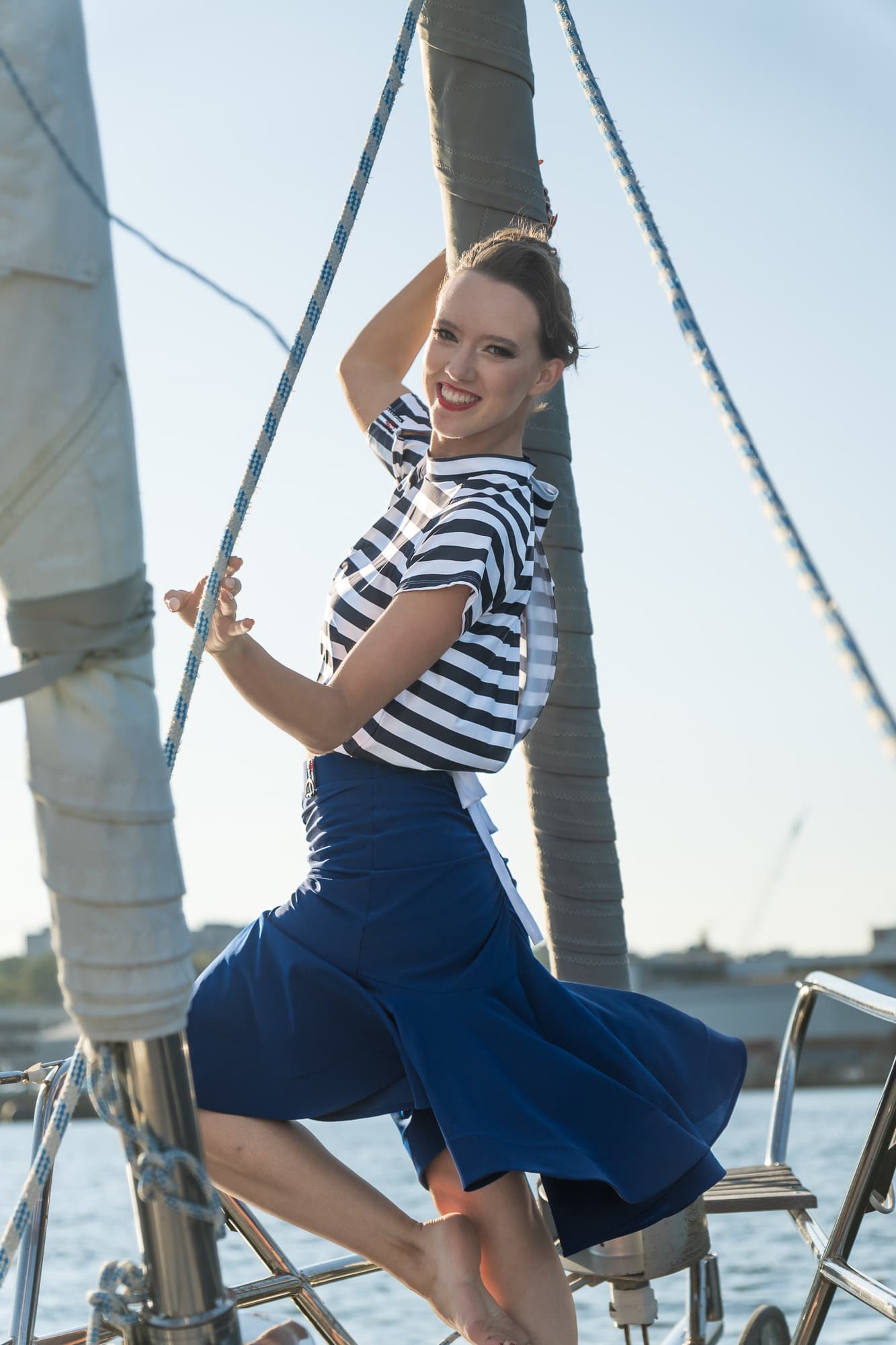 Drift Dance Top | Asymmetrical Cold Shoulder Top or Throw with Back Slit