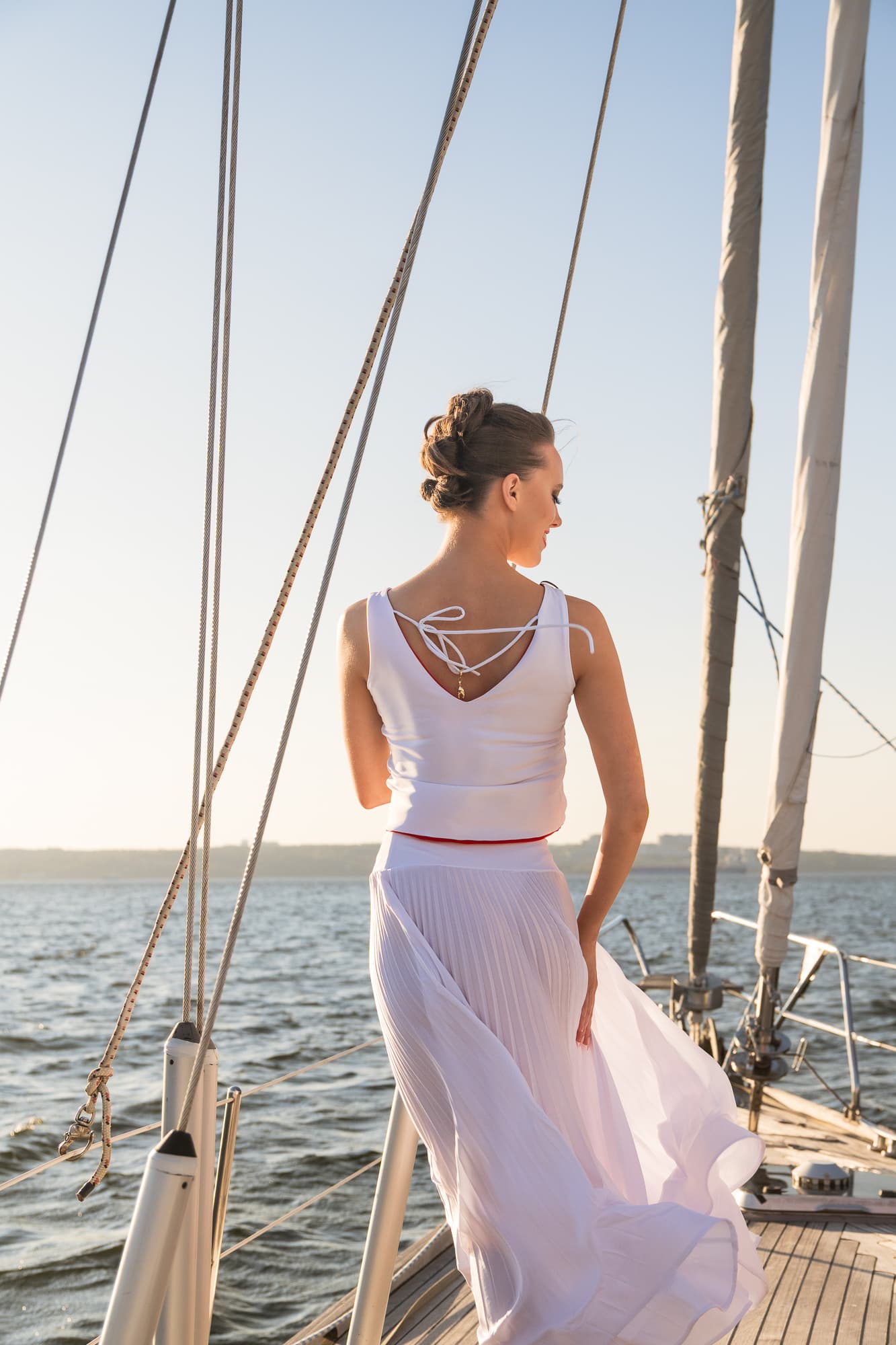 Two-way Dance Top | Sleeveless Reversible Top 