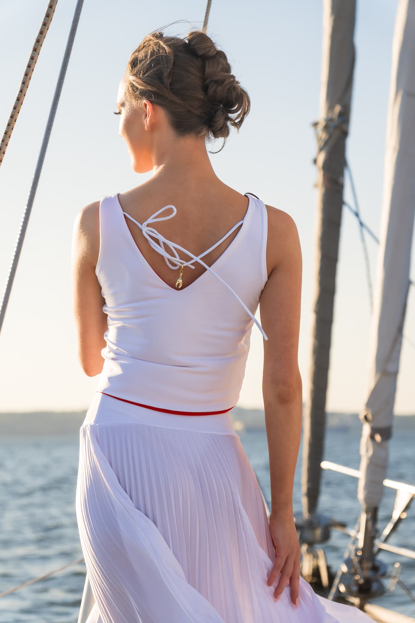 Two-way Dance Top | Sleeveless Reversible Top 