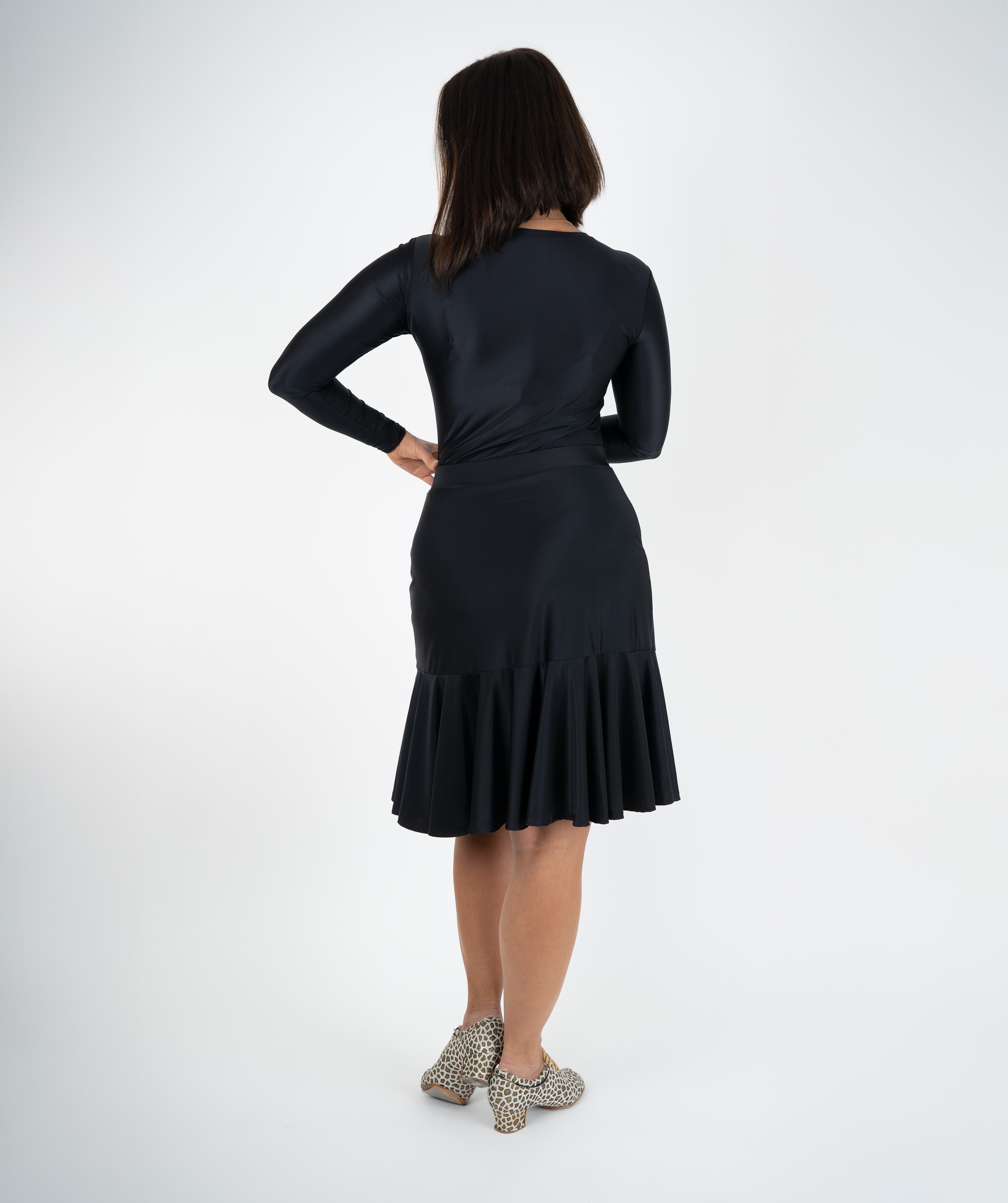 Cuban Heat Latin Skirt | Adjustable Ruffle Skirt