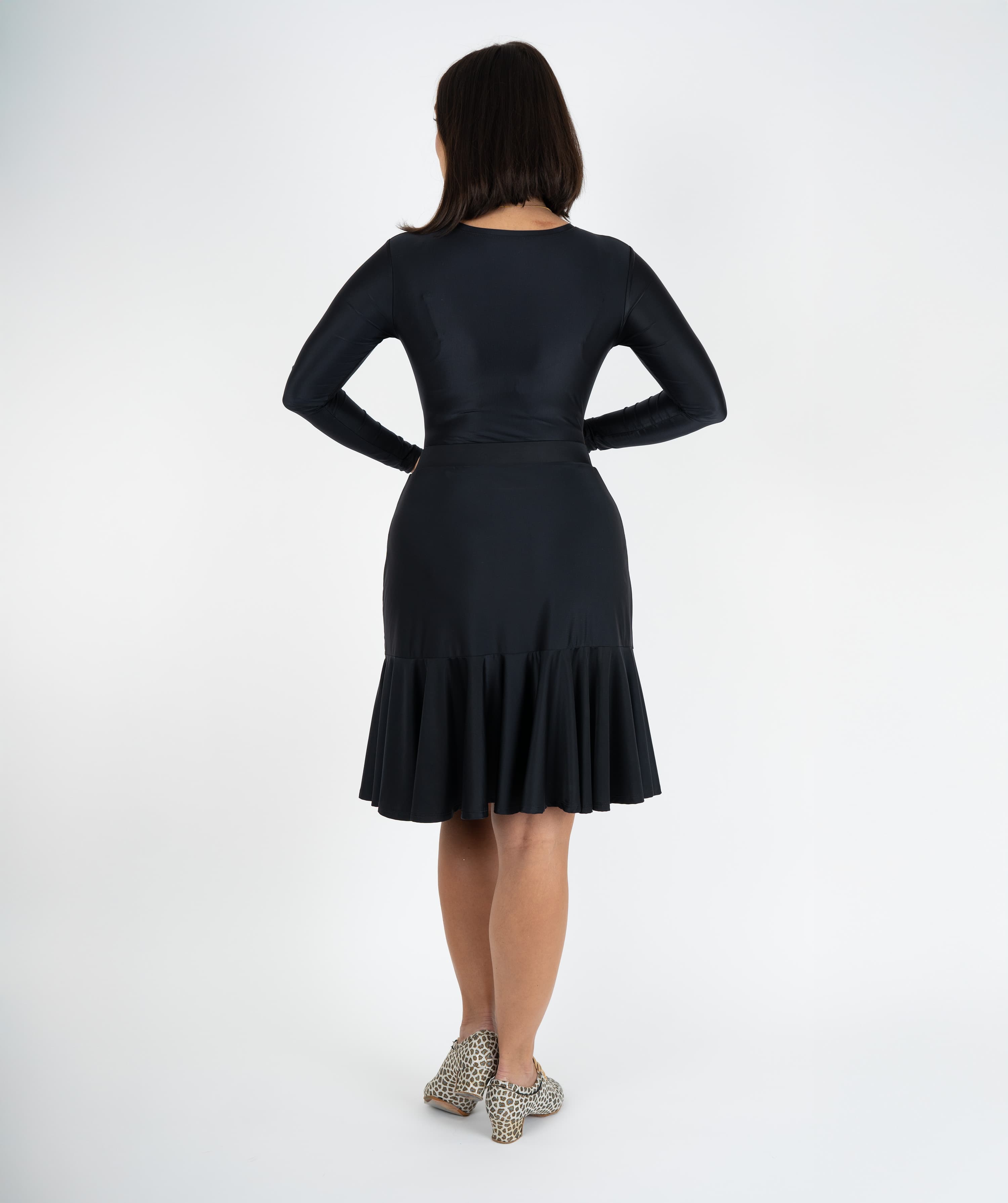 Cuban Heat Latin Skirt | Adjustable Ruffle Skirt