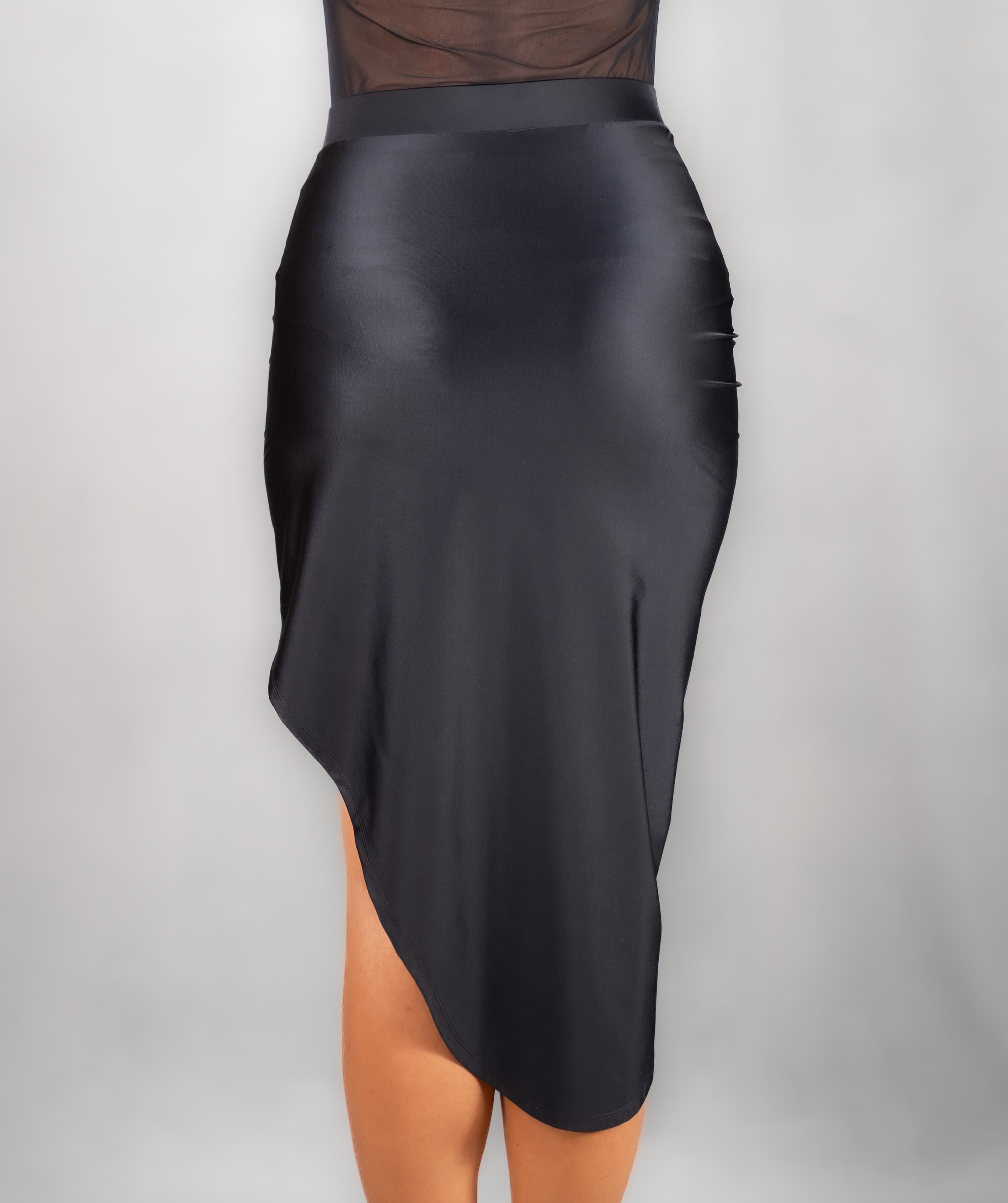 Ecart | Asymmetrical Skirt with Sash