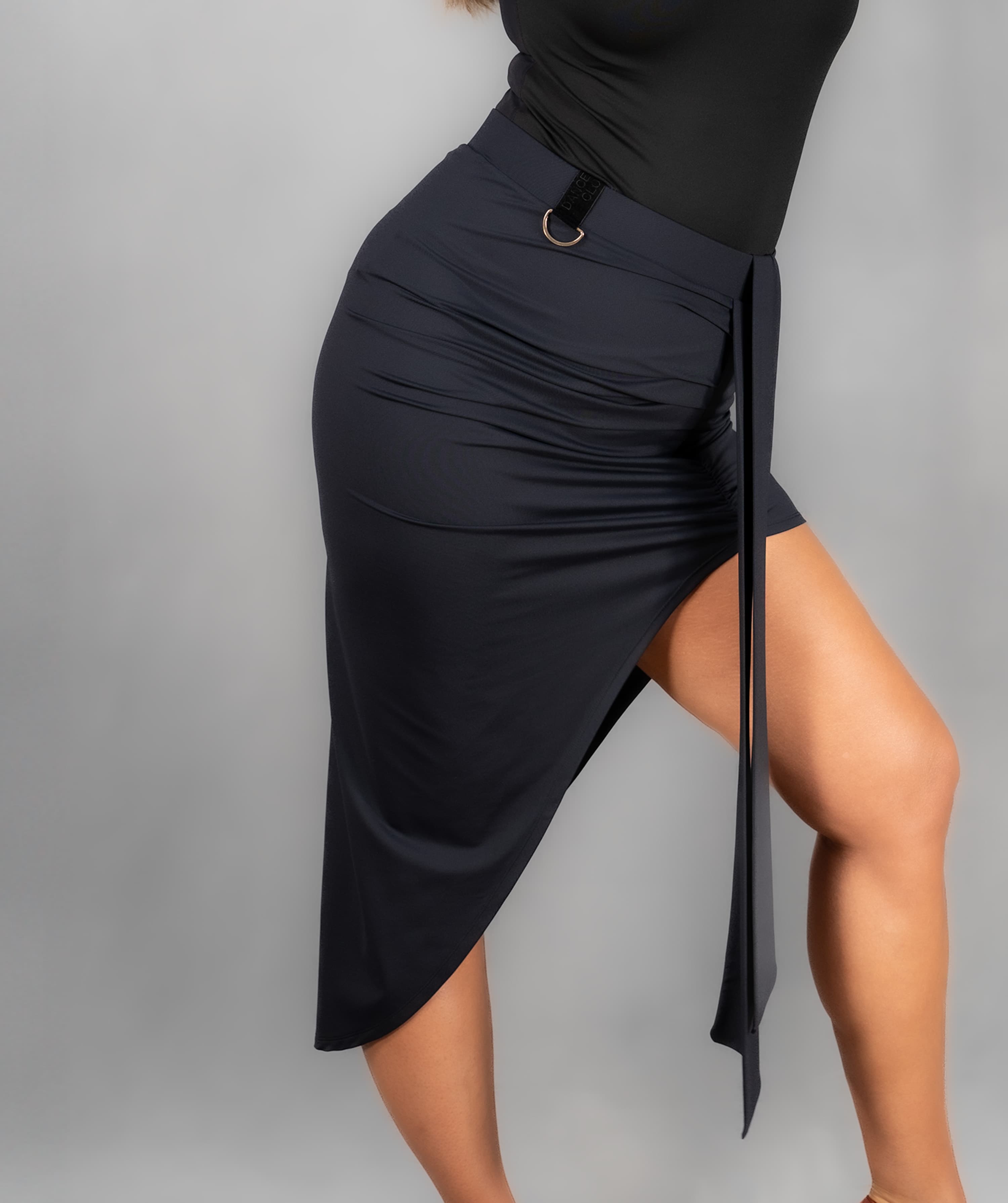 Ecart | Asymmetrical Skirt with Sash