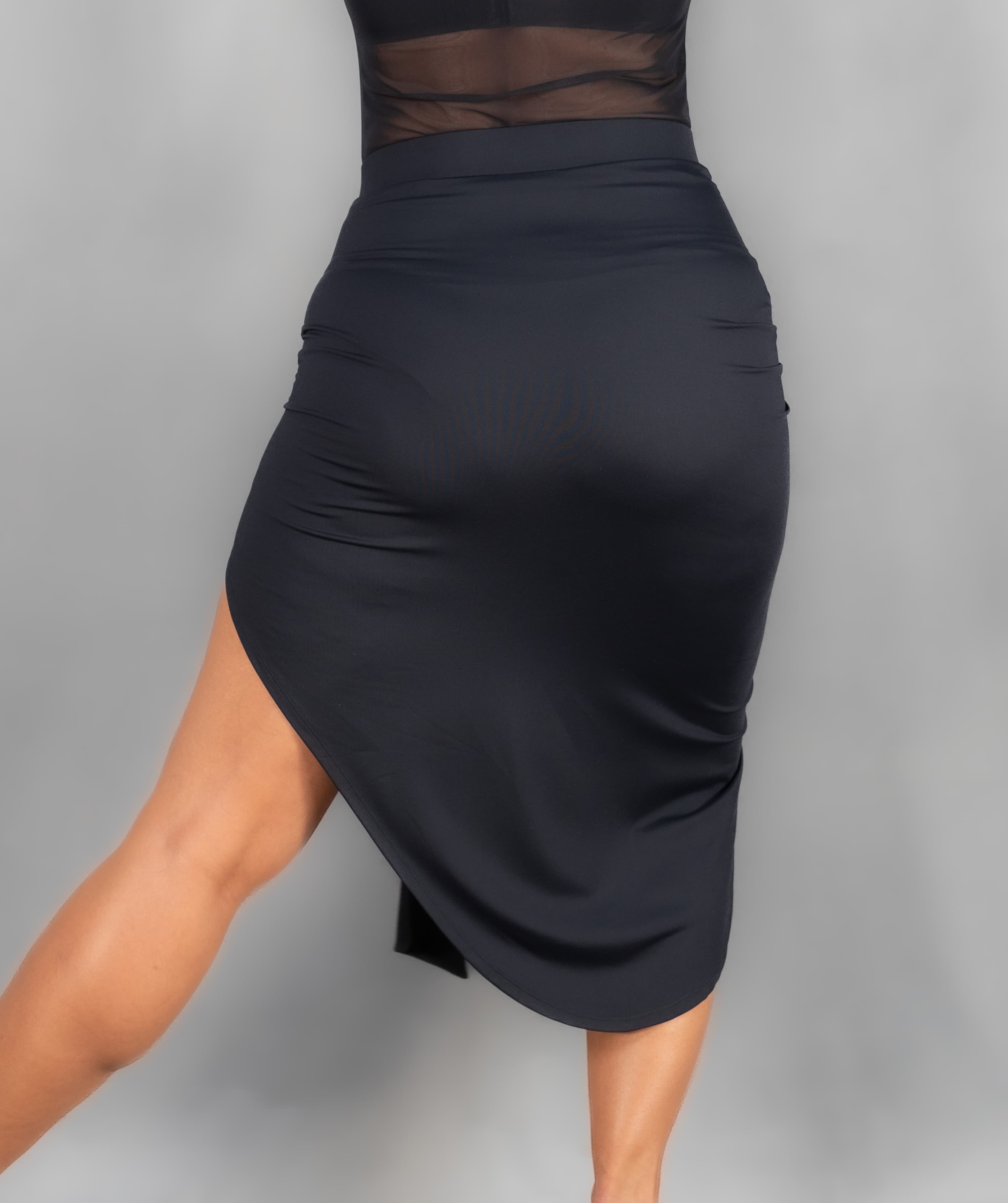 Ecart | Asymmetrical Skirt with Sash
