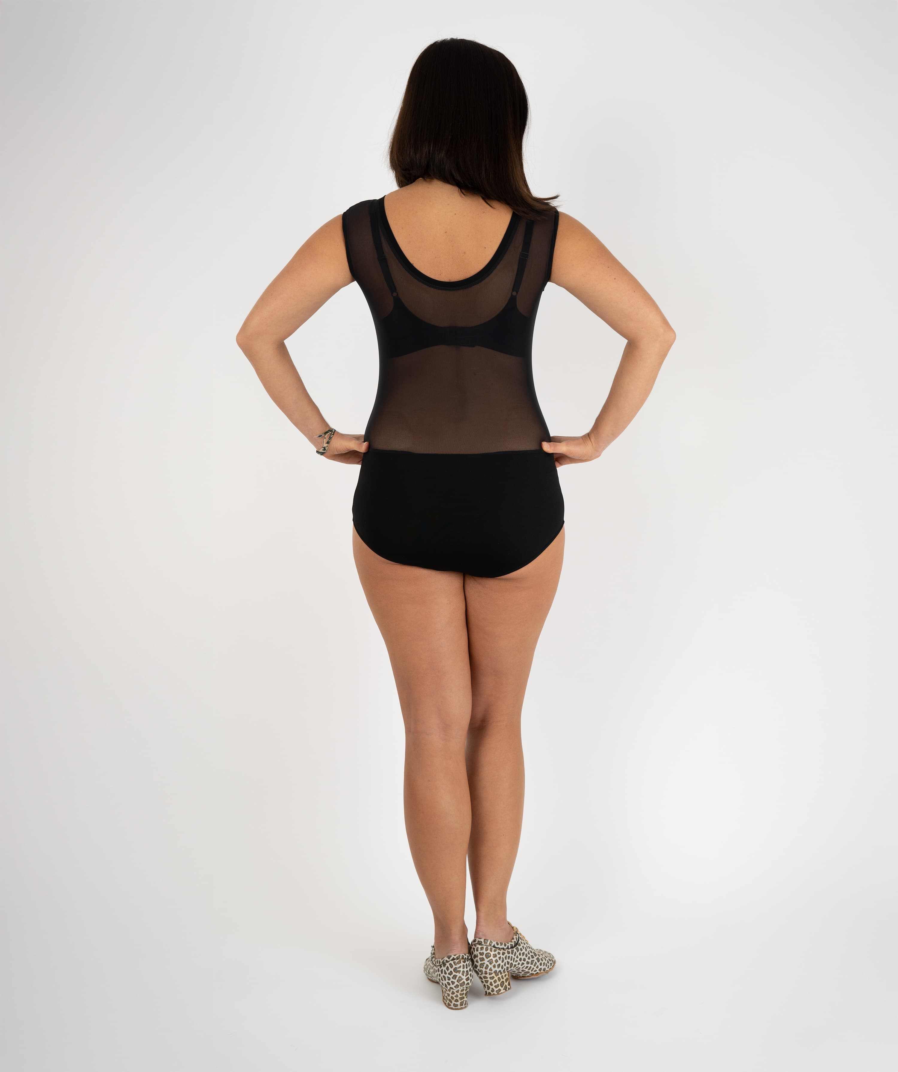 Basic Light Leotard | Sleeveless Dance Bodysuit with Snap Closure