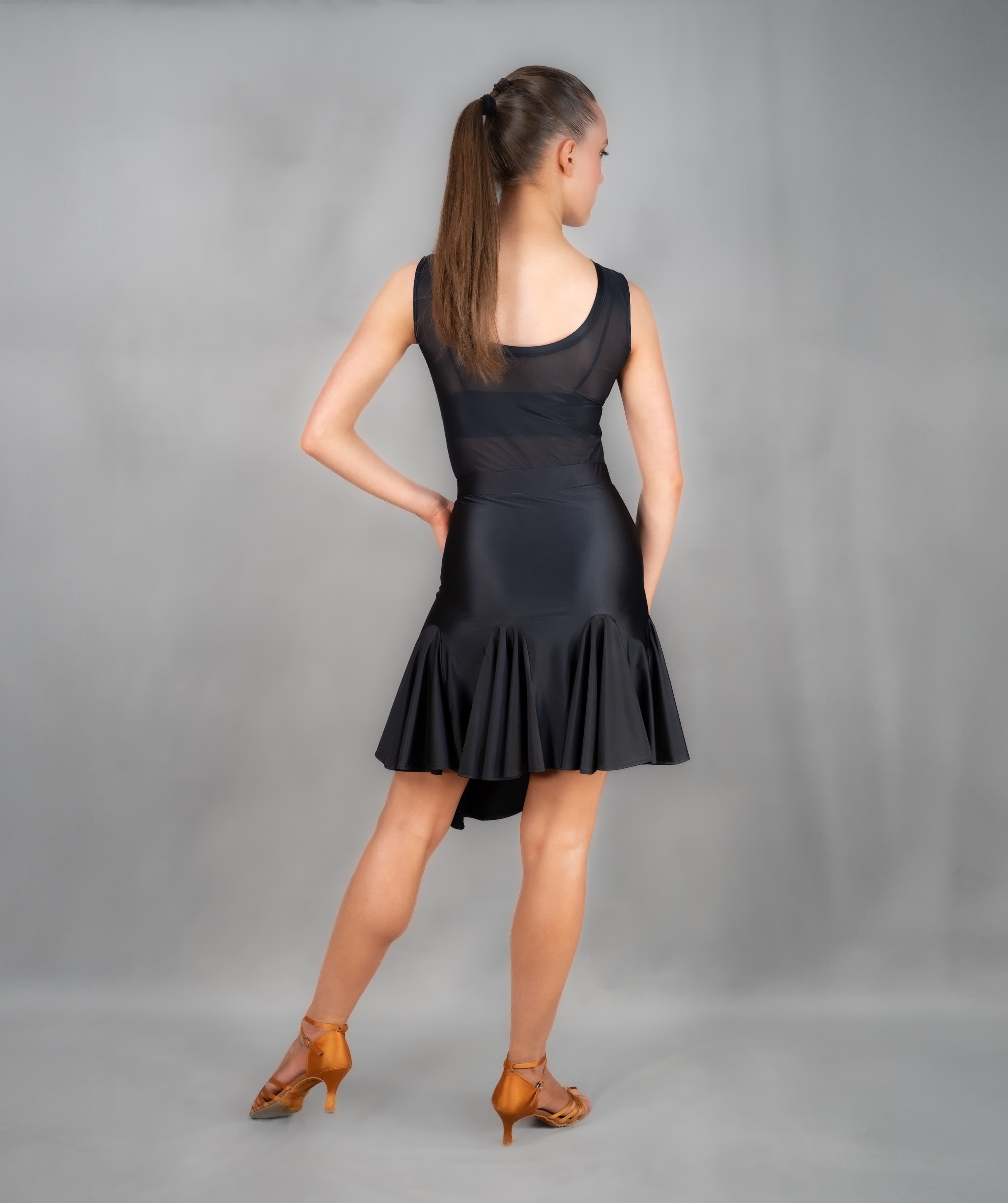New Yorker | A-Line Asymmetrical Skirt with Front Side Slit