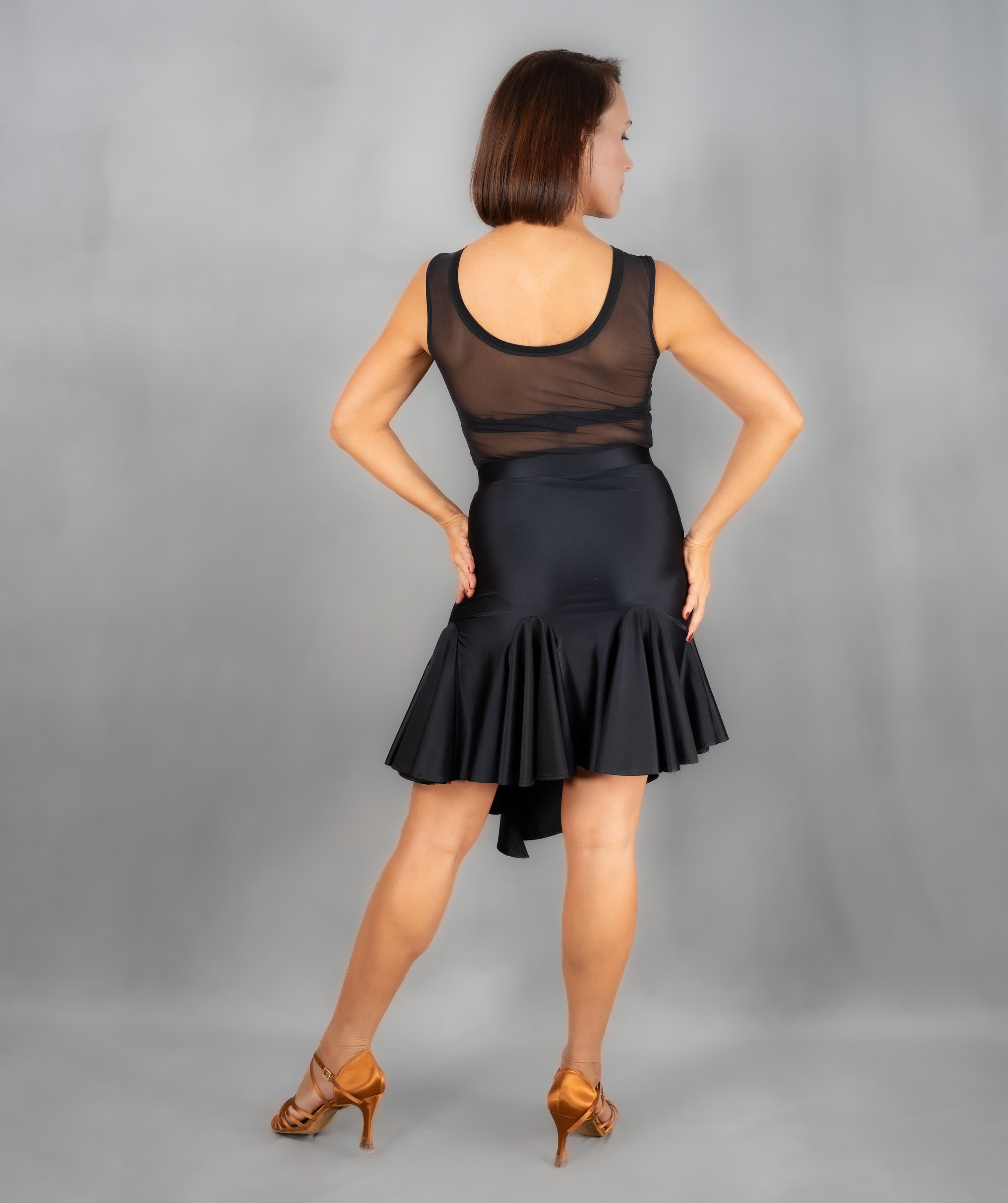 New Yorker | A-Line Asymmetrical Skirt with Front Side Slit