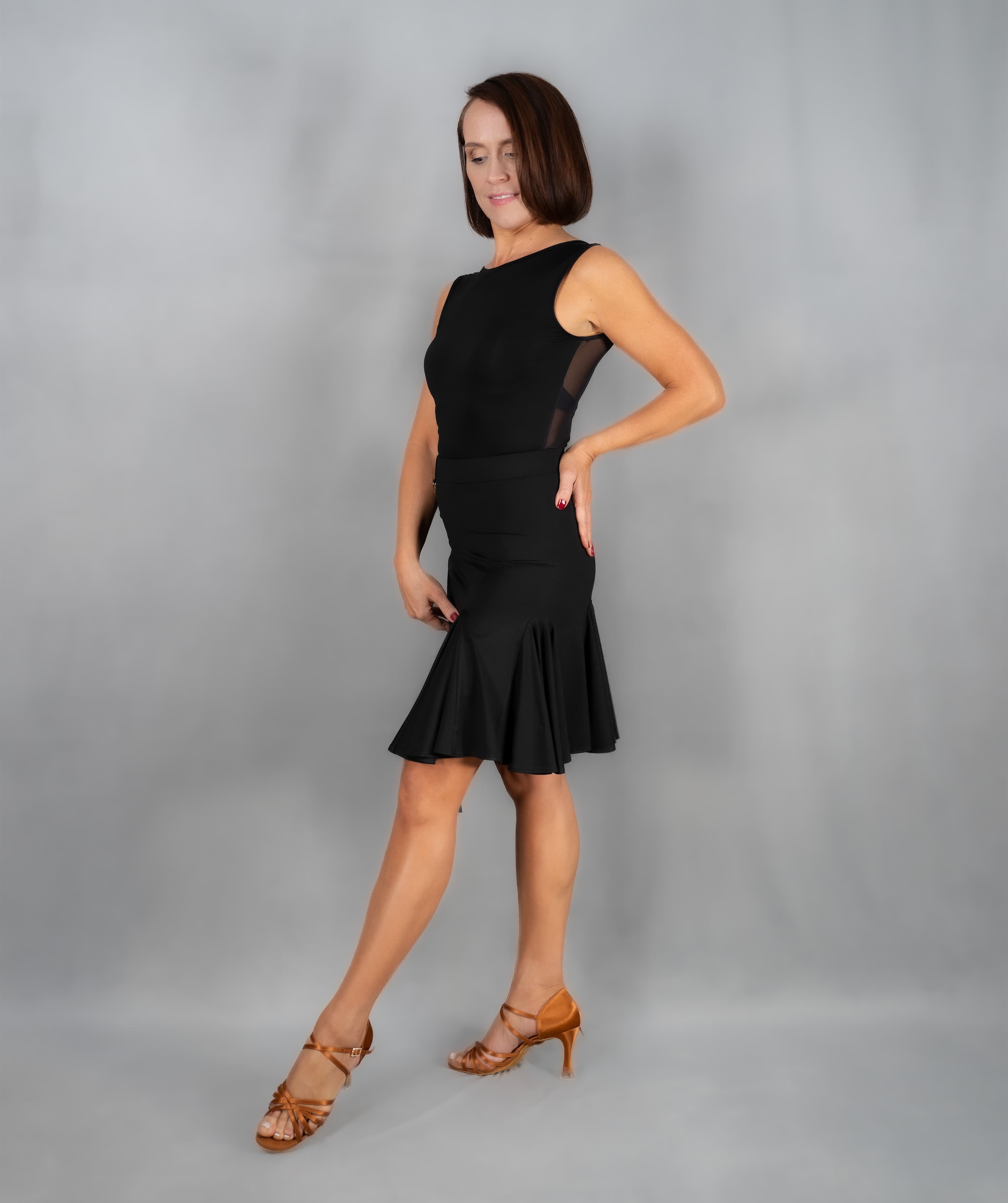 New Yorker | A-Line Asymmetrical Skirt with Front Side Slit