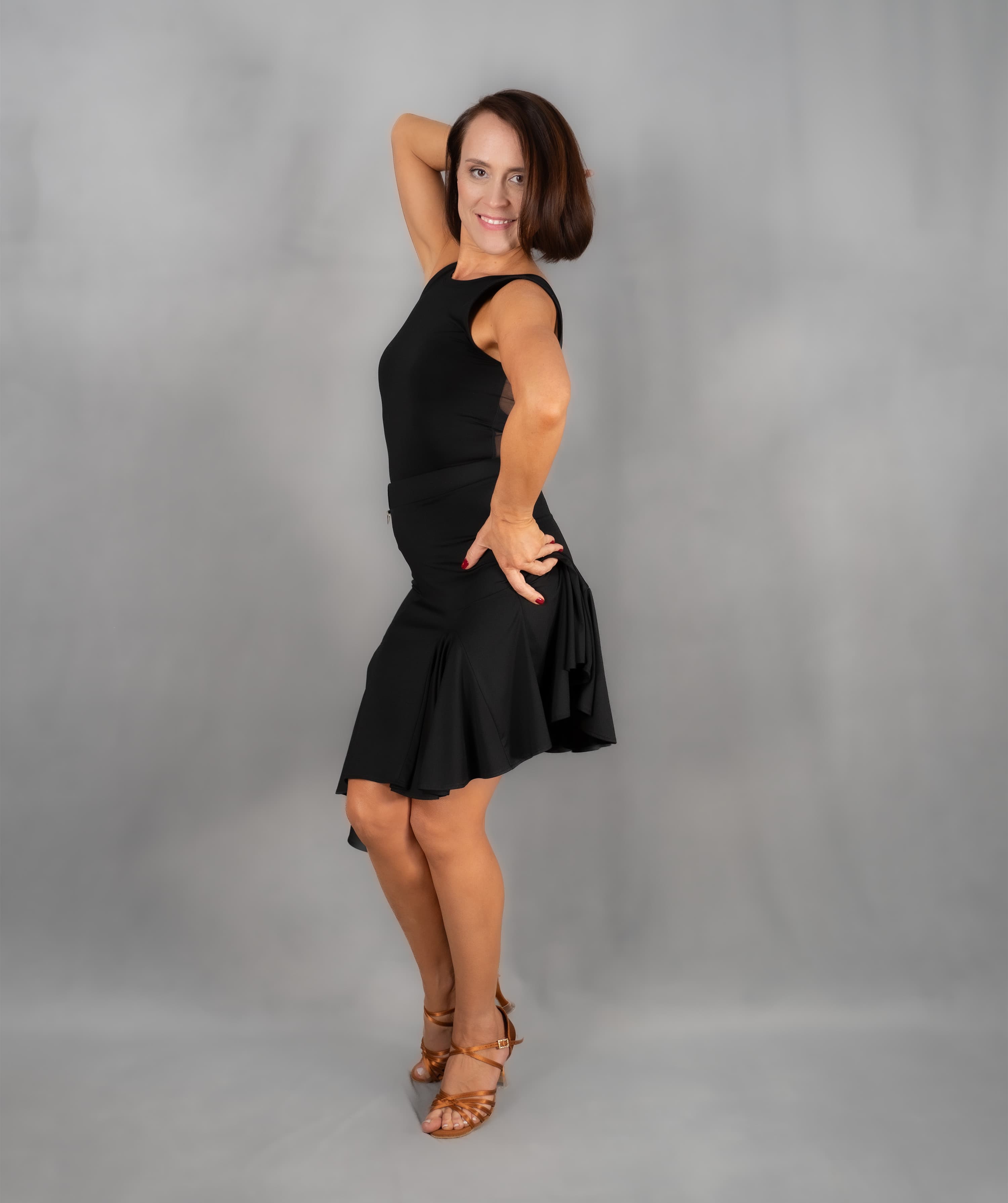 New Yorker | A-Line Asymmetrical Skirt with Front Side Slit