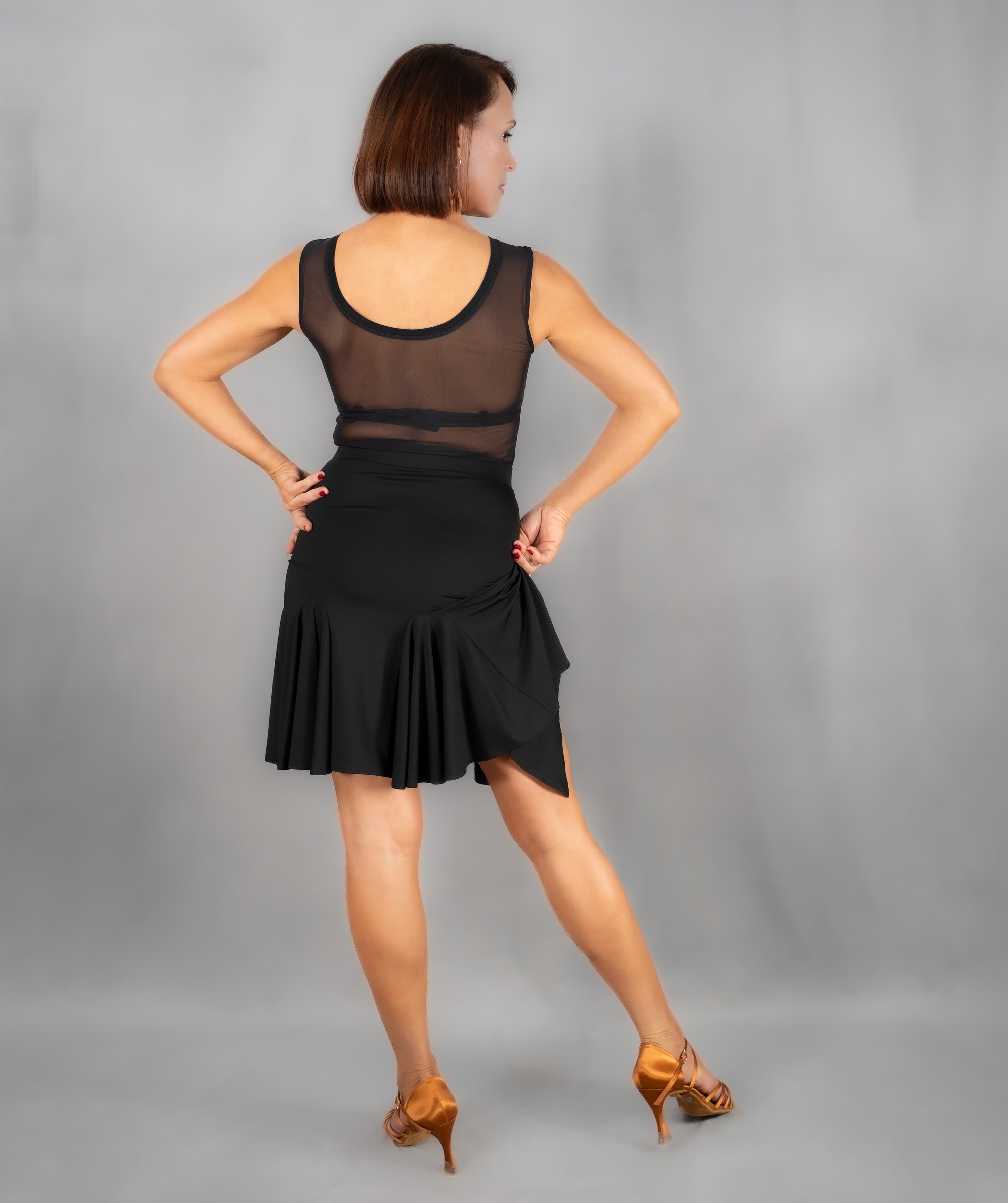 New Yorker | A-Line Asymmetrical Skirt with Front Side Slit