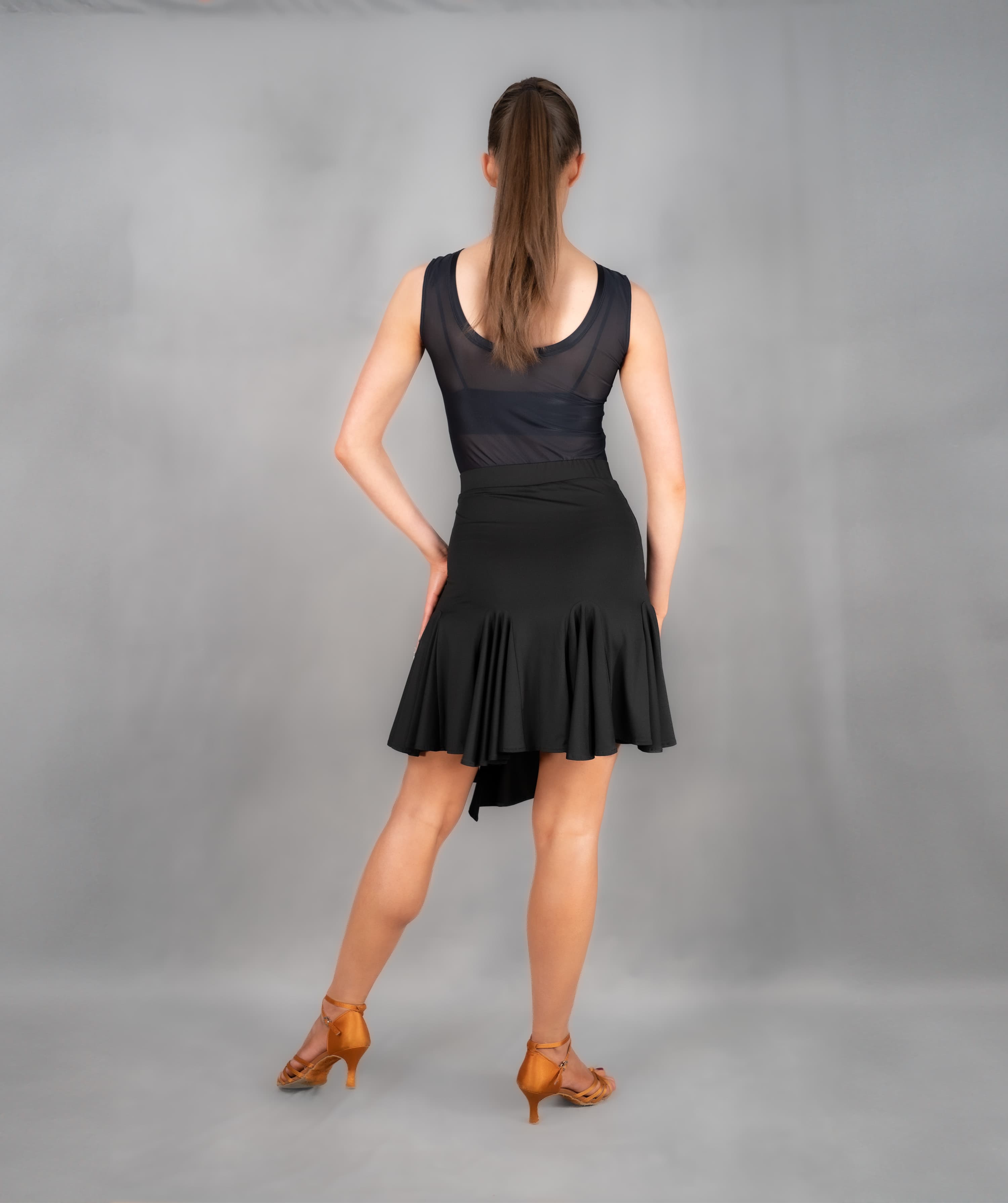 New Yorker | A-Line Asymmetrical Skirt with Front Side Slit