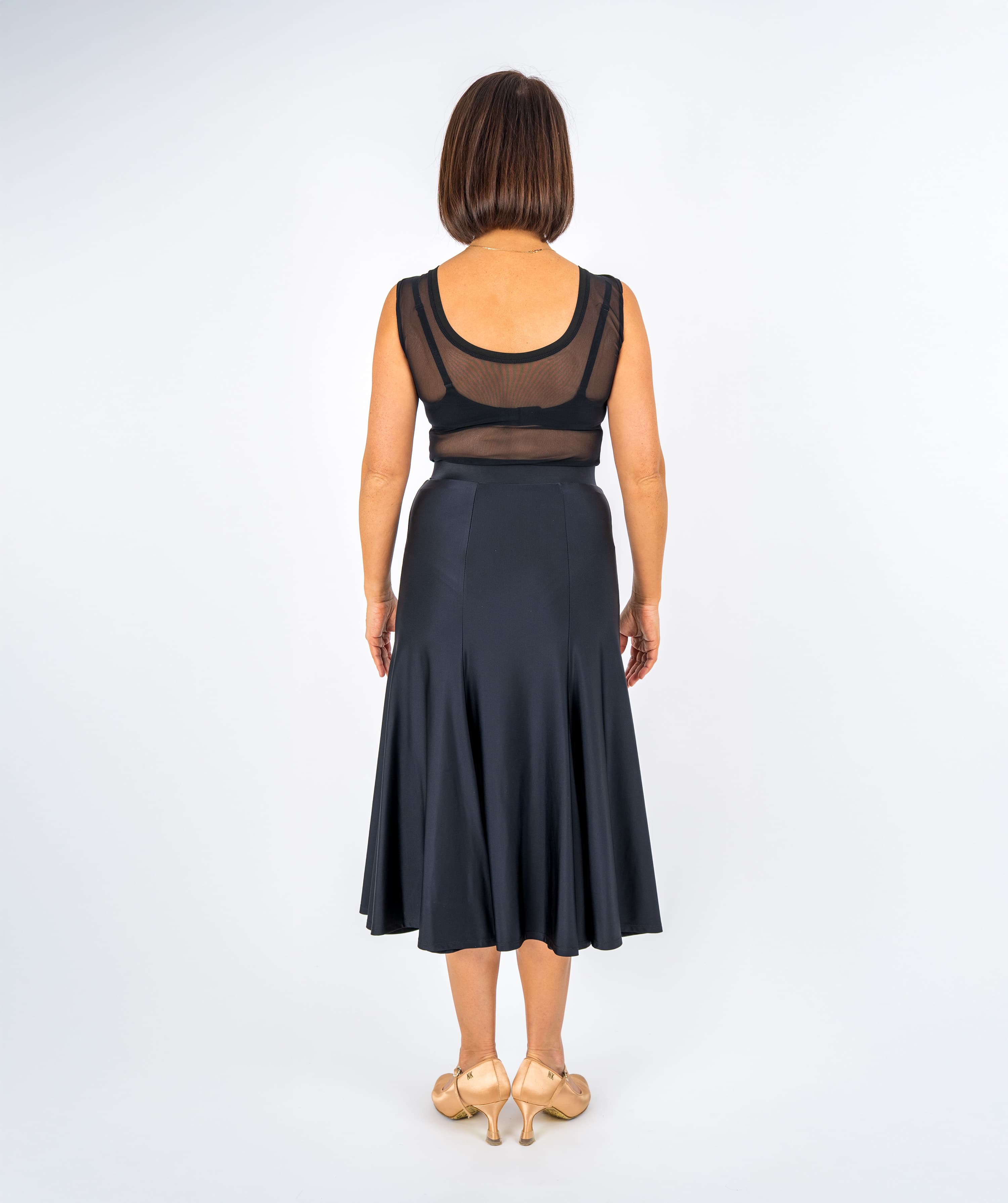 Sway Ballroom Skirt | Basic Gored Midi Skirt