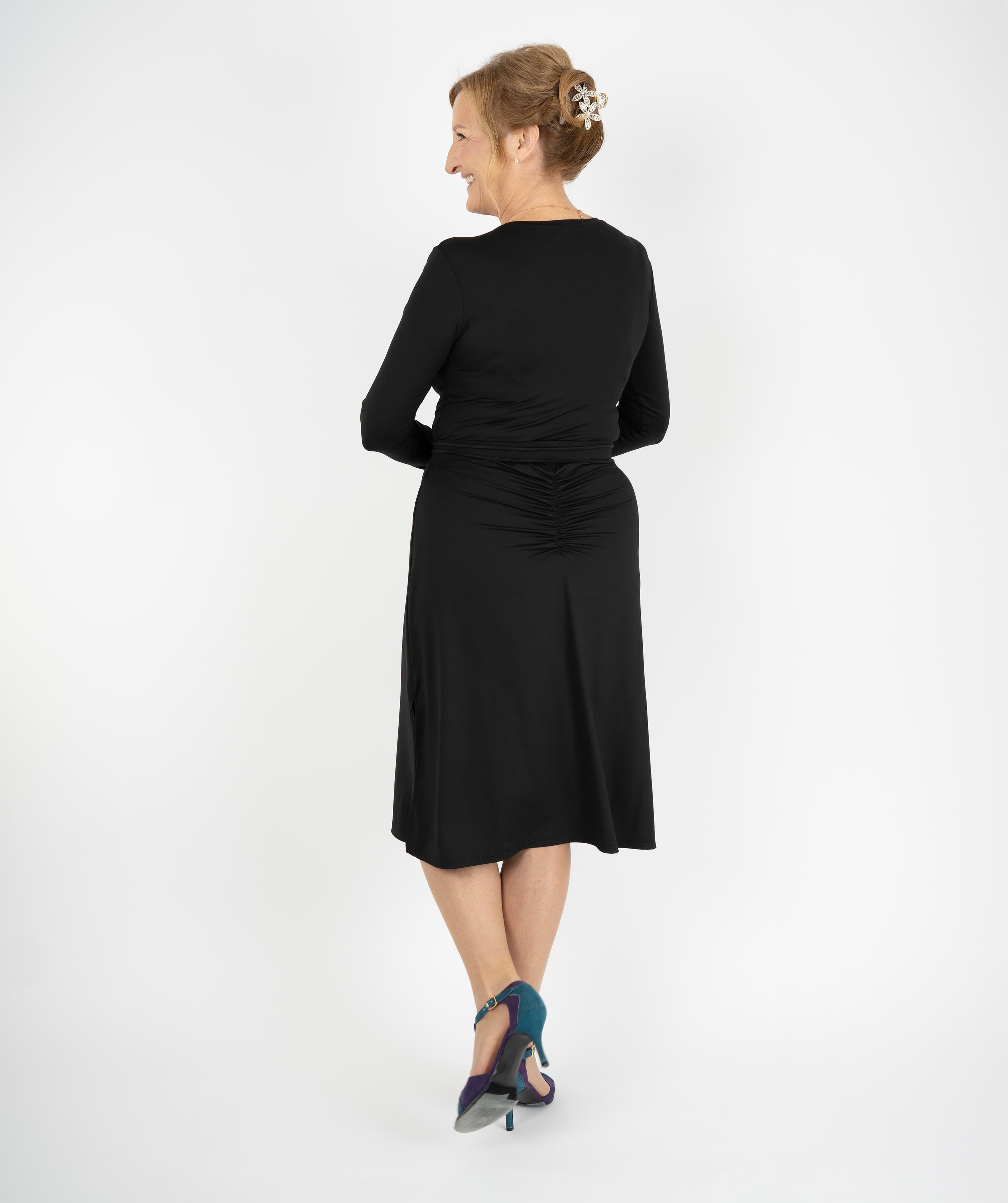 Whip Latin Skirt | Slip Skirt with Side Slits